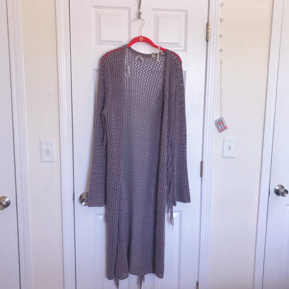 BKE Cardigan with Tassels
